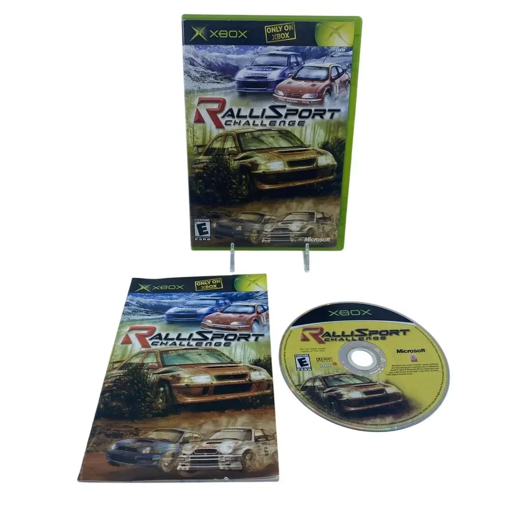 RalliSport Challenge 1 & 2 + Pro Race Driver Xbox All CIB Tested Bundle